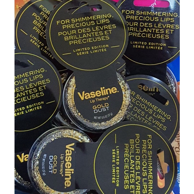 Vaseline Lip Therapy Gold Dust Lip Balm Shopee Philippines