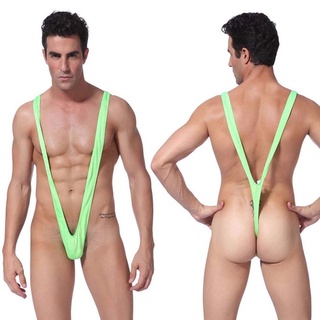 2021 Swimwear Men Tonichella Sexy Mens Briefs Thong G String Bikini Bottom Swimwear Borat Jockstrap #4