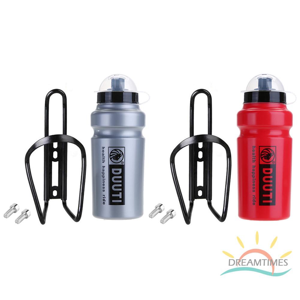 bike water bottle and holder set