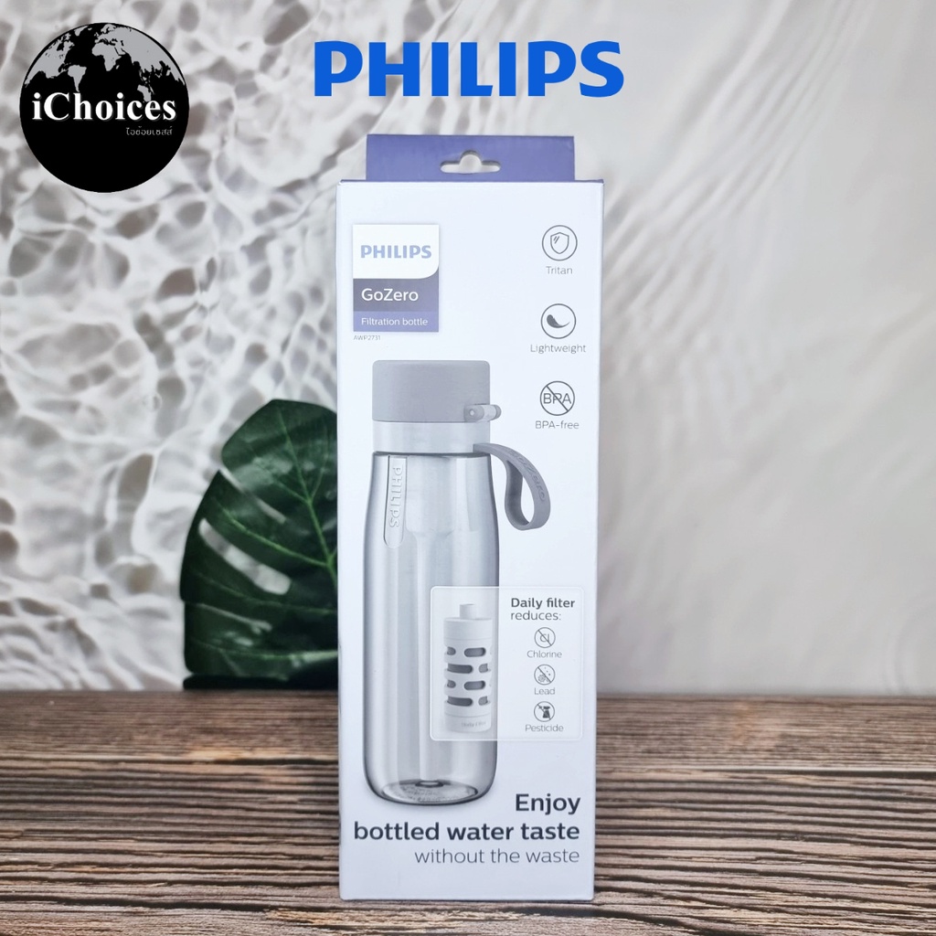 Philips GoZero Filtration Bottle 660 ml + GoZero Everyday Filter Model