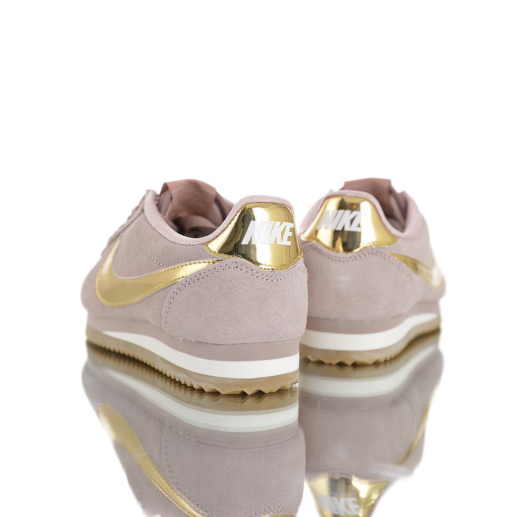 nike cortez taupe gold