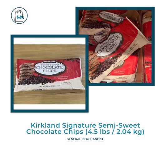 Kirkland Signature SemiSweet Chocolate Chips (4.5 lbs / 2.04 kg