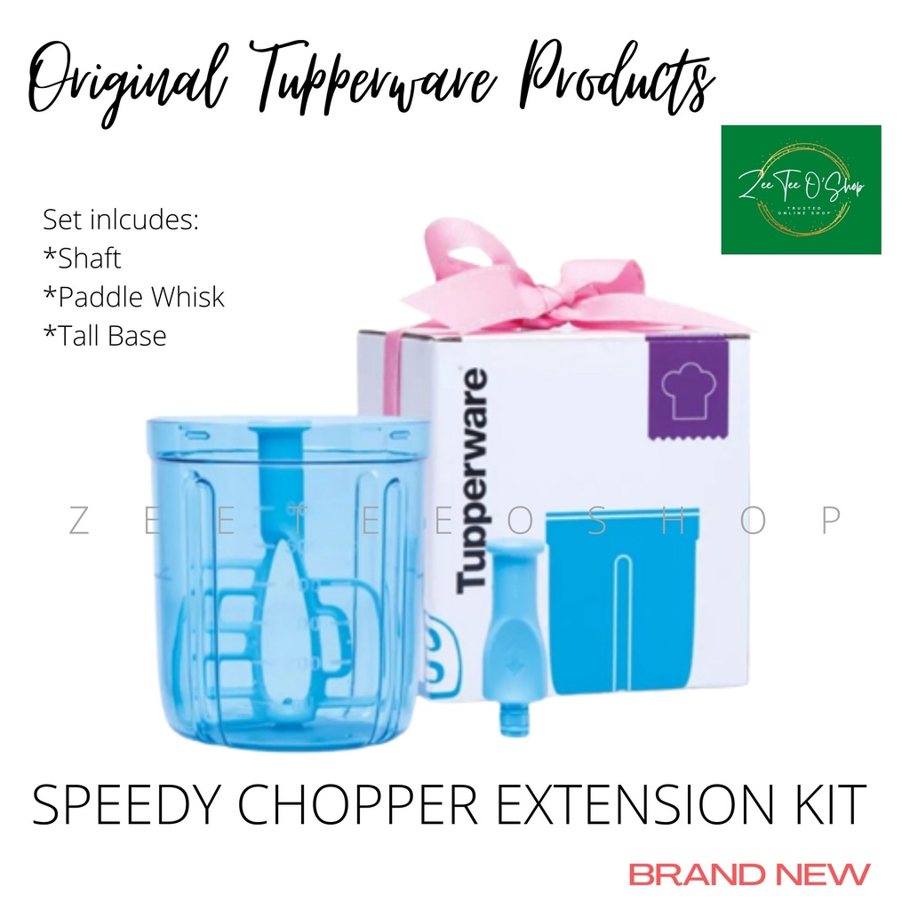 Tupperware Speedy Chopper Extension Kit with FREEBIE (Guaranteed