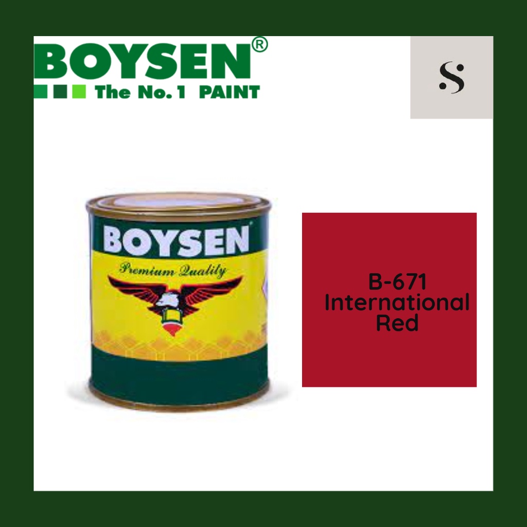 Boysen Quick Dry Enamel 1/4 Liter For Wood And Metal | Shopee Philippines