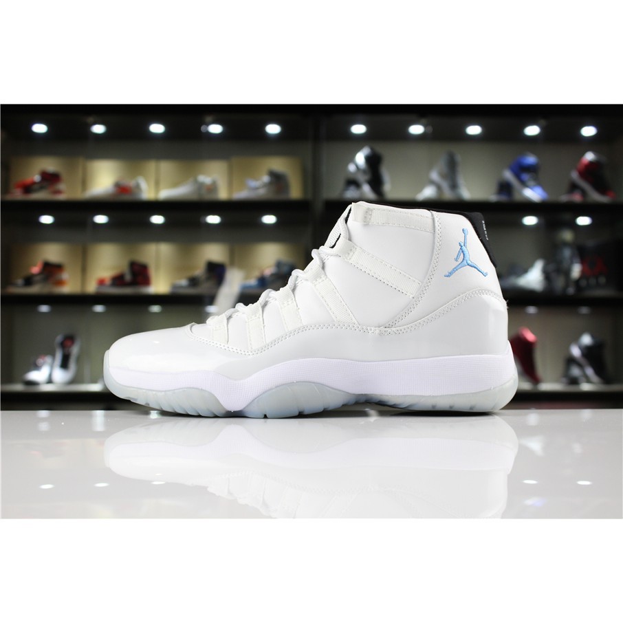 air jordan 11 retro white legend blue