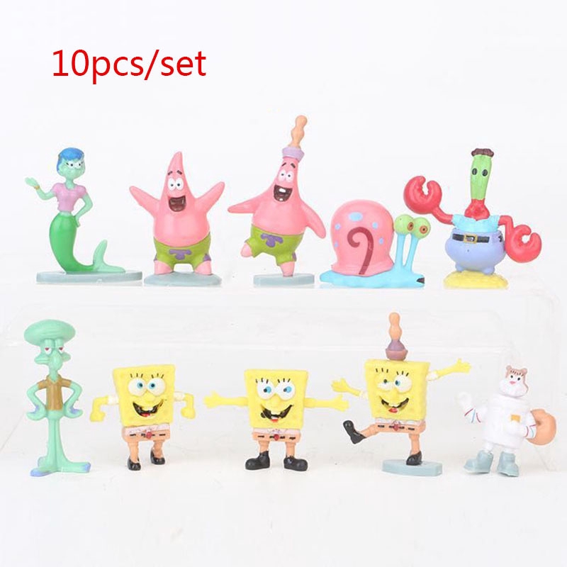 spongebob squarepants figure set