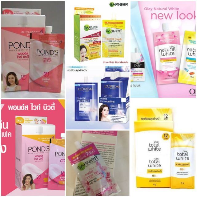 COD!! Thailand Beauty Products (in sachet/ price per pc) Shopee