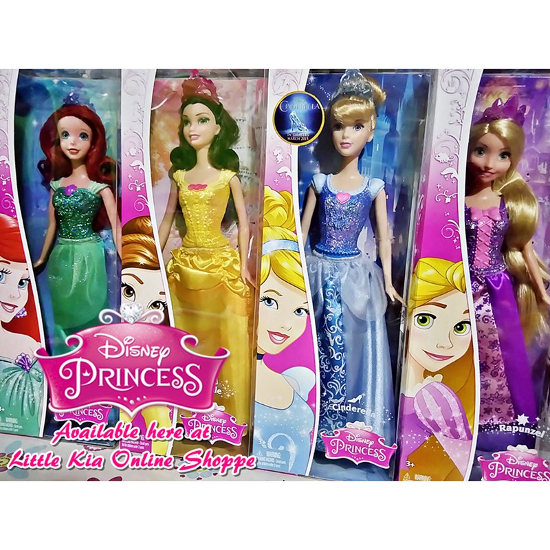 disney sparkling princess dolls