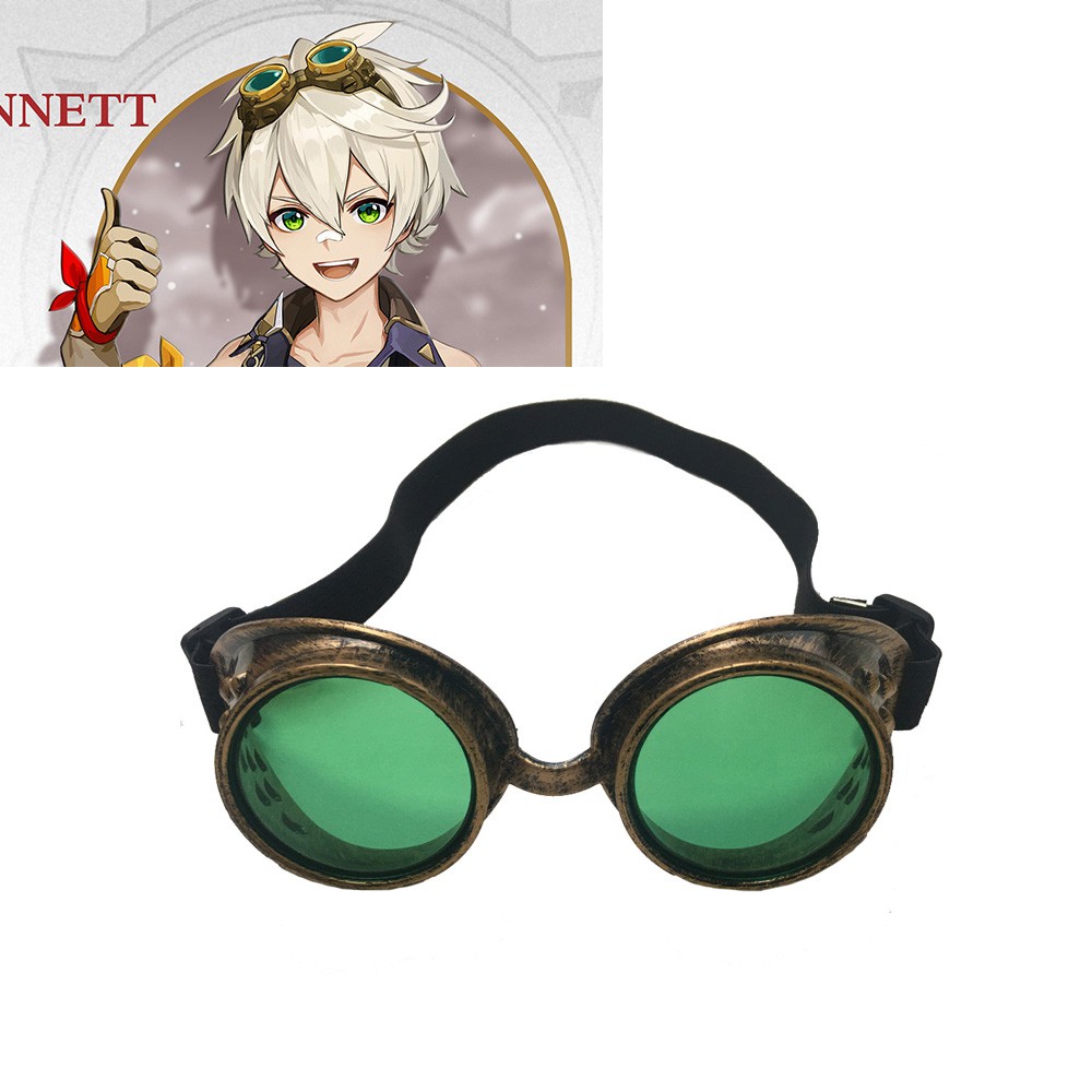 BEST☋Genshin Impact Cosplay Glasses Goggles Anime Eyeglasses