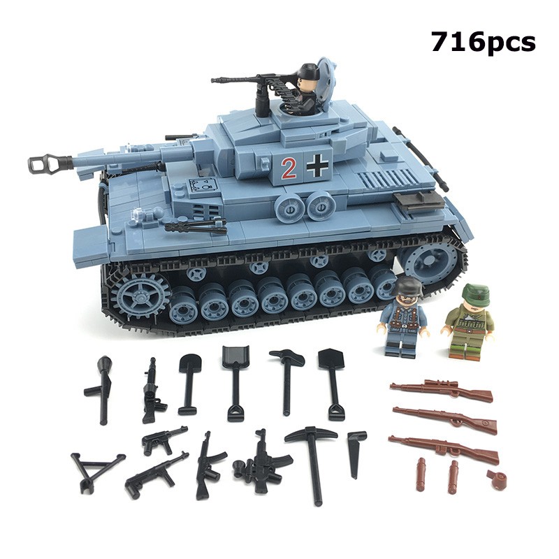 lego ww2 tank