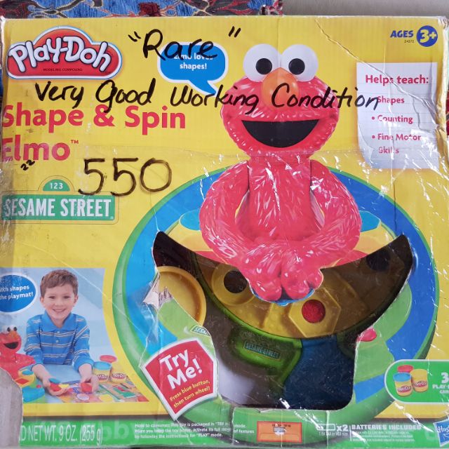 elmo play doh