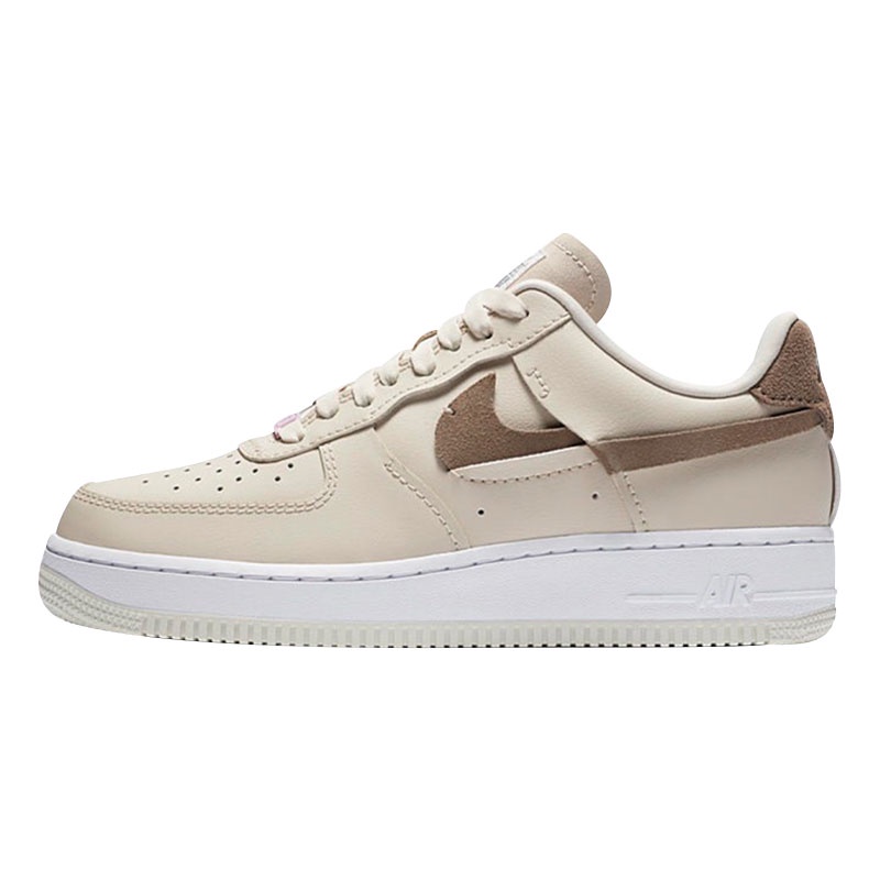 Nike Air Force 1 Low Af1 Cream Powder Brown Broken Hook Mandarin Duck 