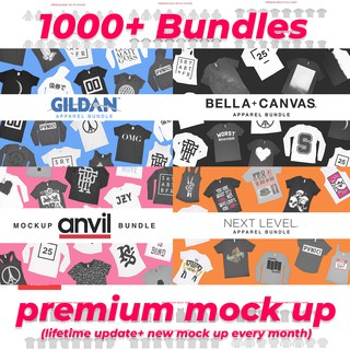 Download Mock Up For Photoshop Apparel Bundle Collection Up To 1000 Shopee Philippines