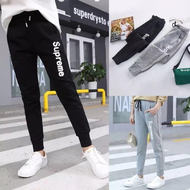 supreme jogger pants