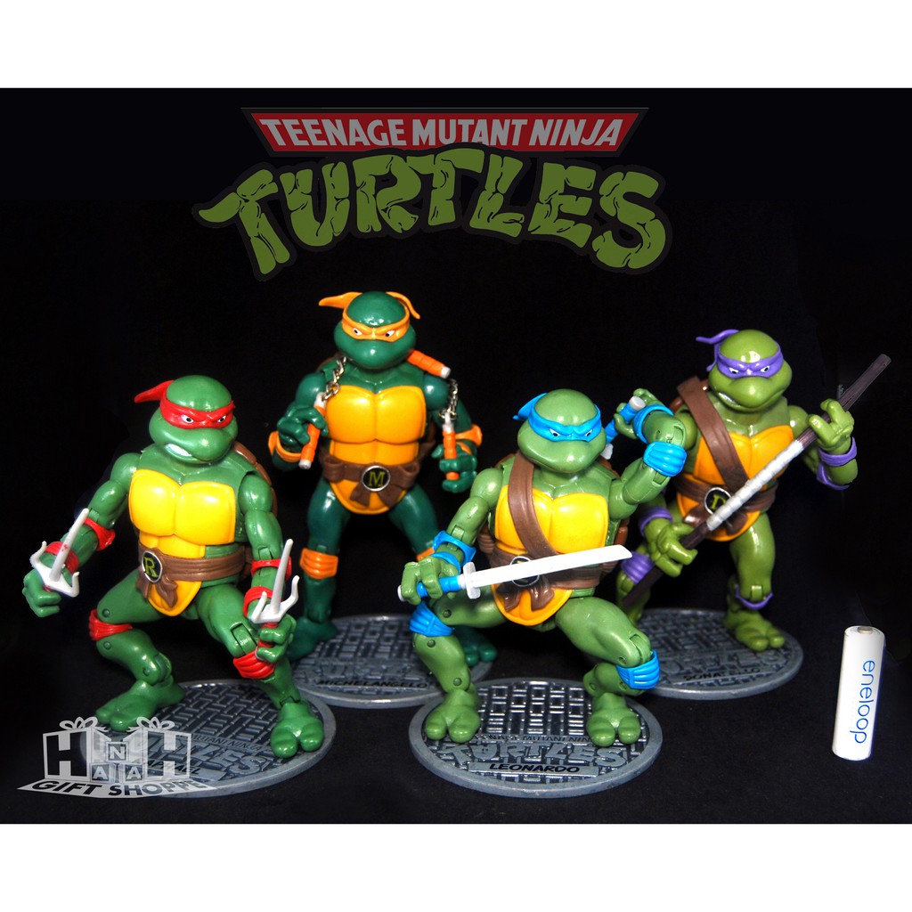 teenage mutant ninja turtles action figures 1990s