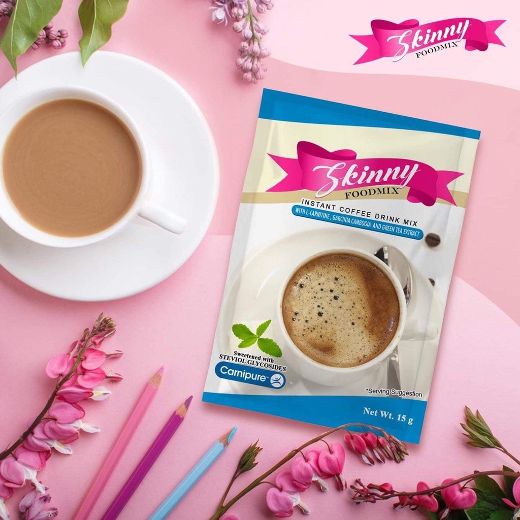 Skinny Instant Coffee Drink Mix 5 sachets Skin care Shopee Philippines