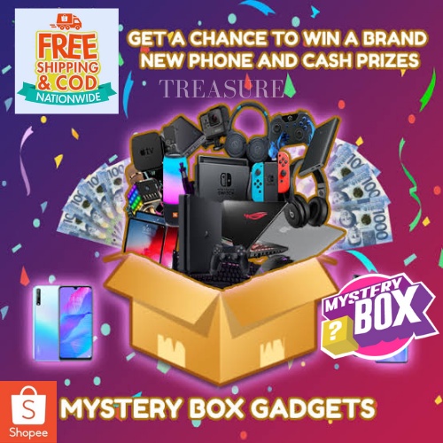 Winner mobiles and gadget items inside a mysterious box!!