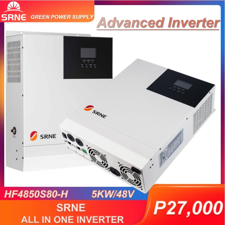 5000w Inverter 48v SRNE Inverter All In One Solar Hybrid Off Grid 5kw ...