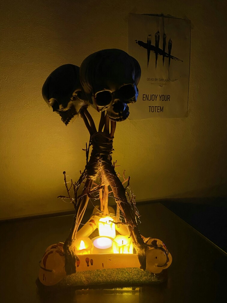 Diy Dead By Daylight Hex Totem Night Lamp Shopee Philippines