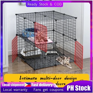 【COD】Stackable Cat cage Dog Cat Rabbit Cage  easy assemble kitten hedgehog hamster pet #5