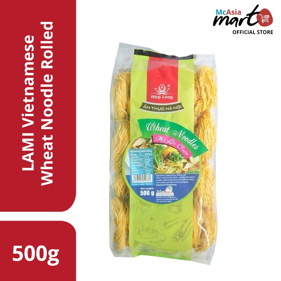 LAMI WHEAT NOODLE ROLLED 500G Shopee Philippines