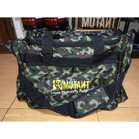 Mutant Gym Bag Comouflage Limited Edition Only Shopee Philippines