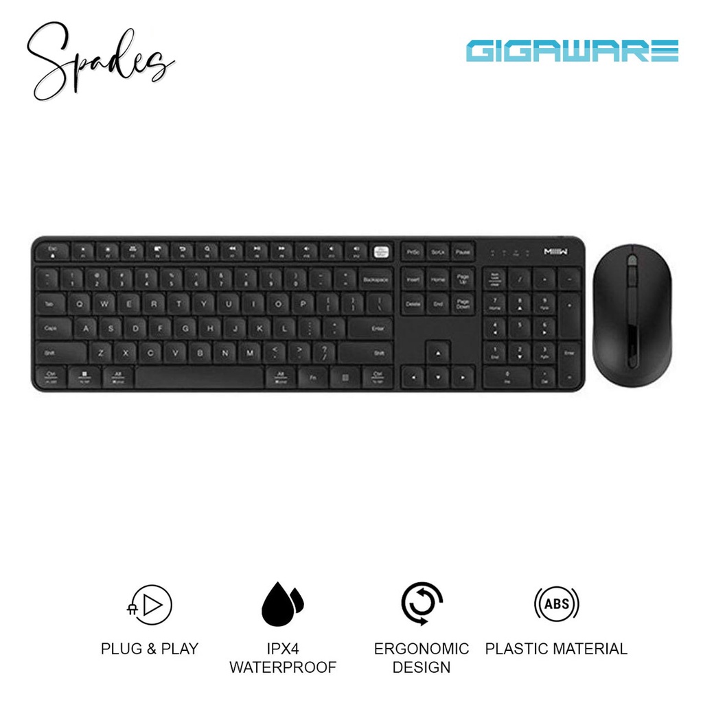 Xiaomi MIIIW Wireless Keyboard and Mouse Set 104 Keys Portable Keyboard