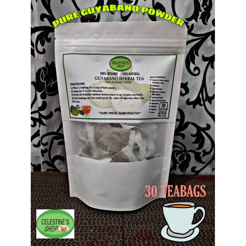 Guyabano Tea Kills Cancer Cell Anti Cancer Tea Shopee Philippines