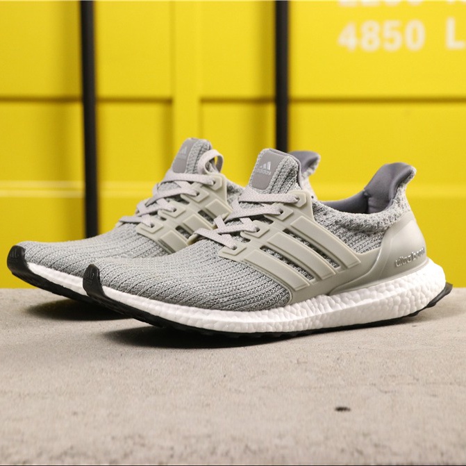 Pete Shoes Adidas Ultra Boost 4.0 running shoes original for men and women  with box gray sneaker | Shopee Philippines