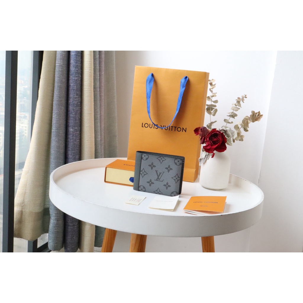 Top Louis Vuitton M30843 MULTIPLE Bifold Wallet Men Shopee Philippines