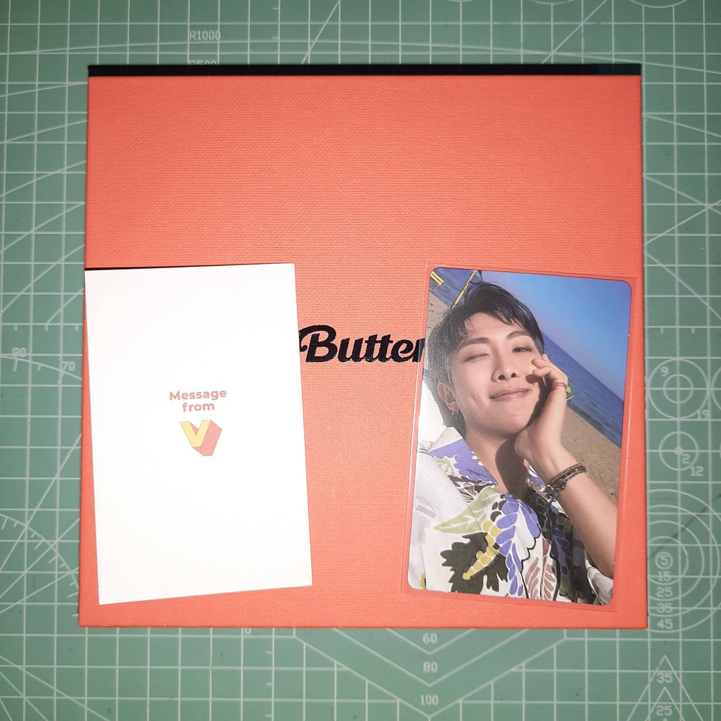 BTS BUTTER ALBUM UNSEALED COMPLETE INCLUSIONS JK RM PHOTOCARDS Shopee