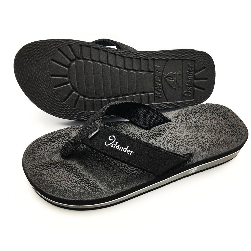 Islander Men's 100% Authentic and original Rubber slippers (Makapal ...