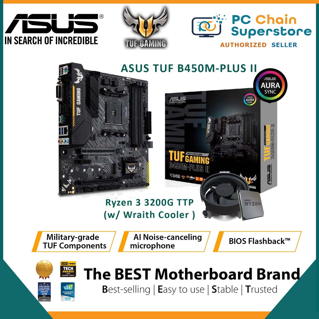 Amd Ryzen 3 30g Processor Ttp W Fan Radeon Vega 8 Graphics Asus Tuf Gaming B450m Plus Ii Shopee Philippines