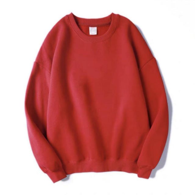 plain color crewnecks