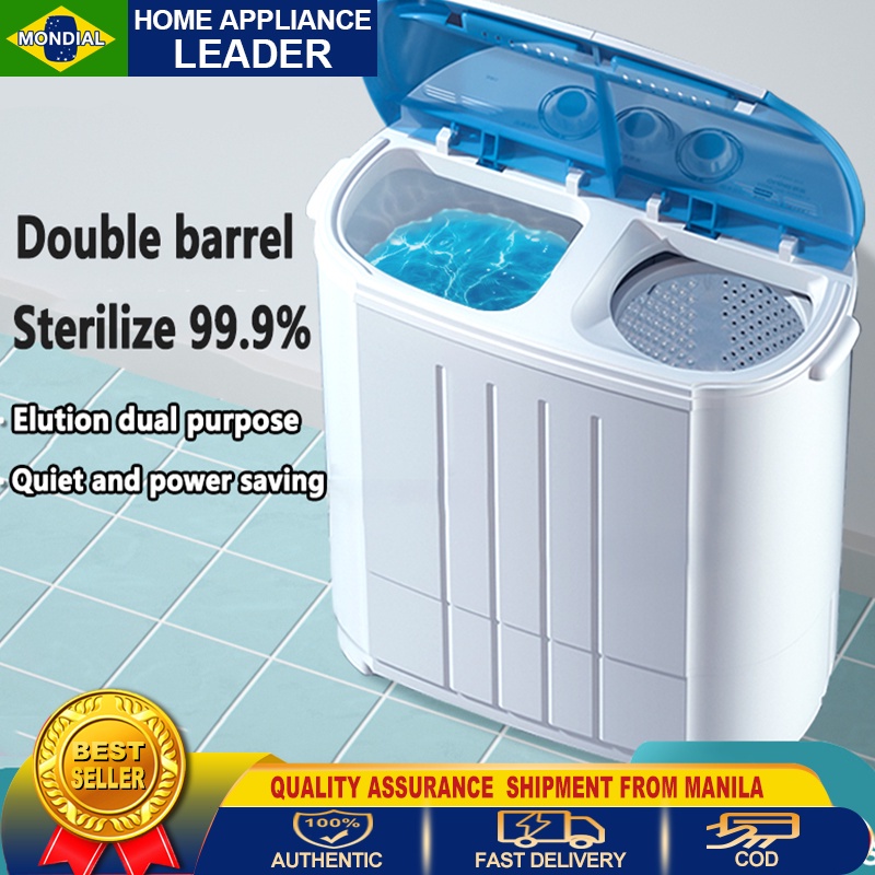 Mondial New Portable Washing Machine with Dryer (SMALL SIZE)New upgrade