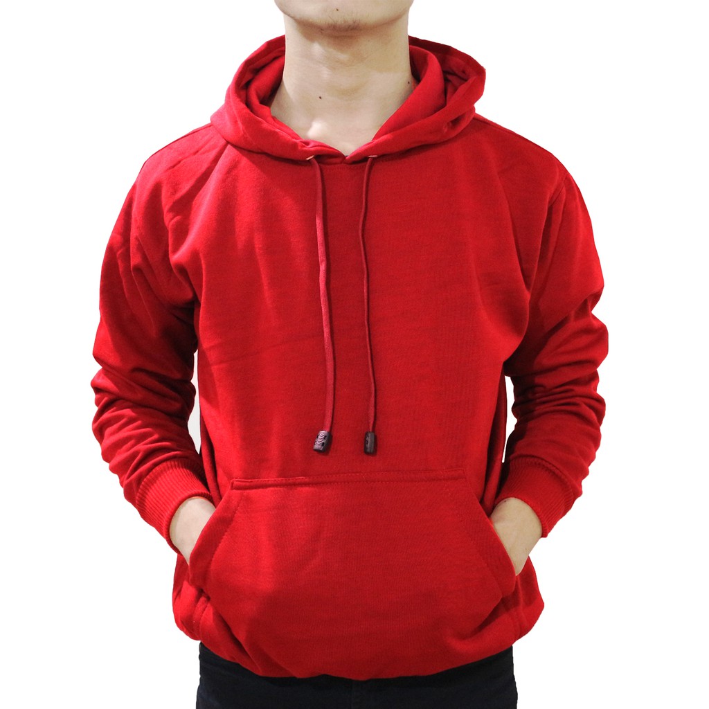 red jumper hoodie