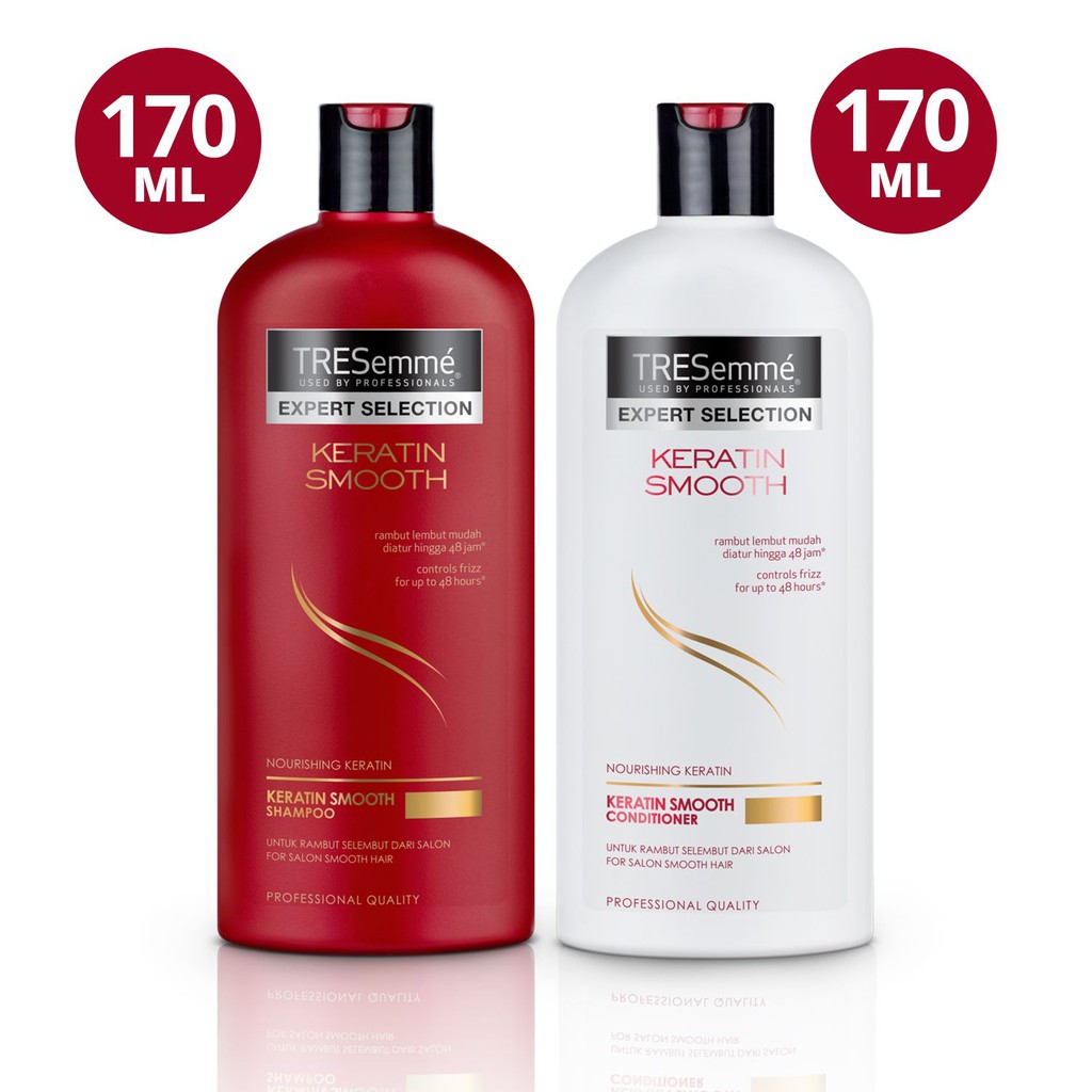 Tresemme Keratin Smooth Shampoo And Conditioner Regimen Pack 170ml