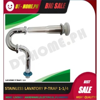 STAINLESS 304 LAVATORY P-TRAP 1-1/4 WITH FLIP UP . P-TRAP 1-1/4 .FLIP UP 1-1/4 ONLY.BASIN ACCESSORIE #2