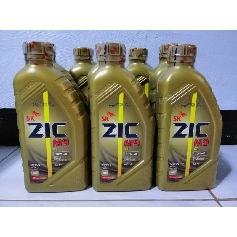 SK ZIC M9 fully synthetic 10w-40 | Shopee Philippines