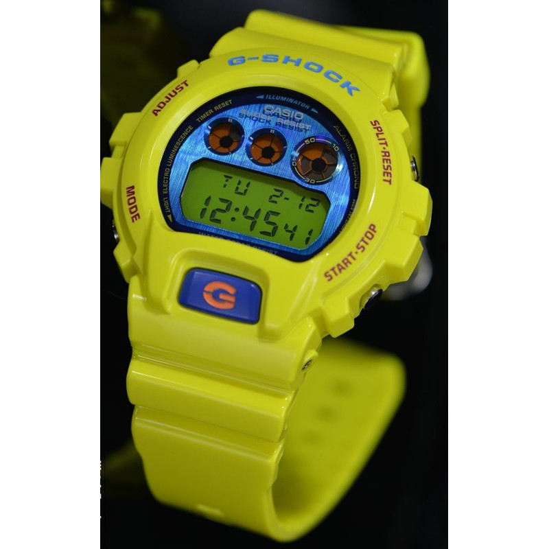 g shock yellow green