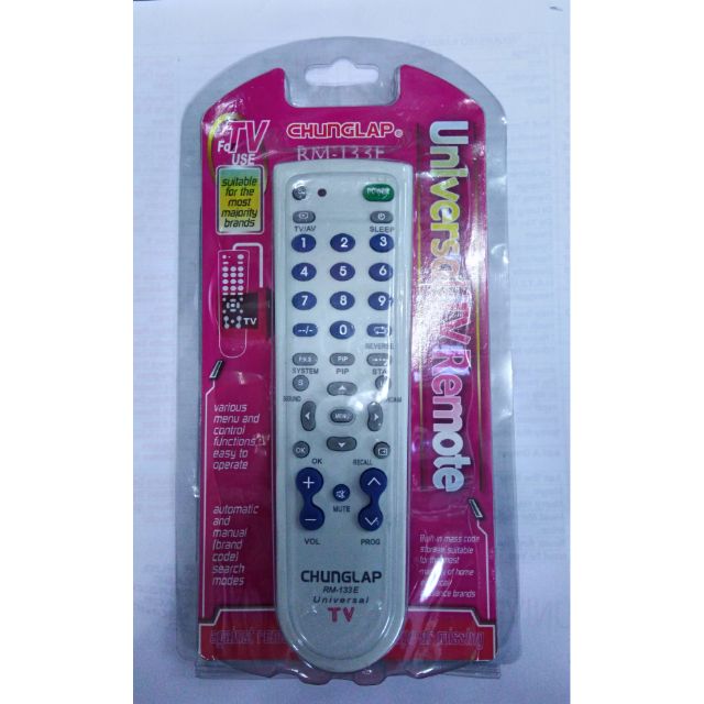 CHUNGLAP RM-133E Universal Tv Remote | Ubicaciondepersonas.cdmx.gob.mx