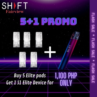 Shft 5+1 Elite pods and Free Device (PM the choice of flavors)