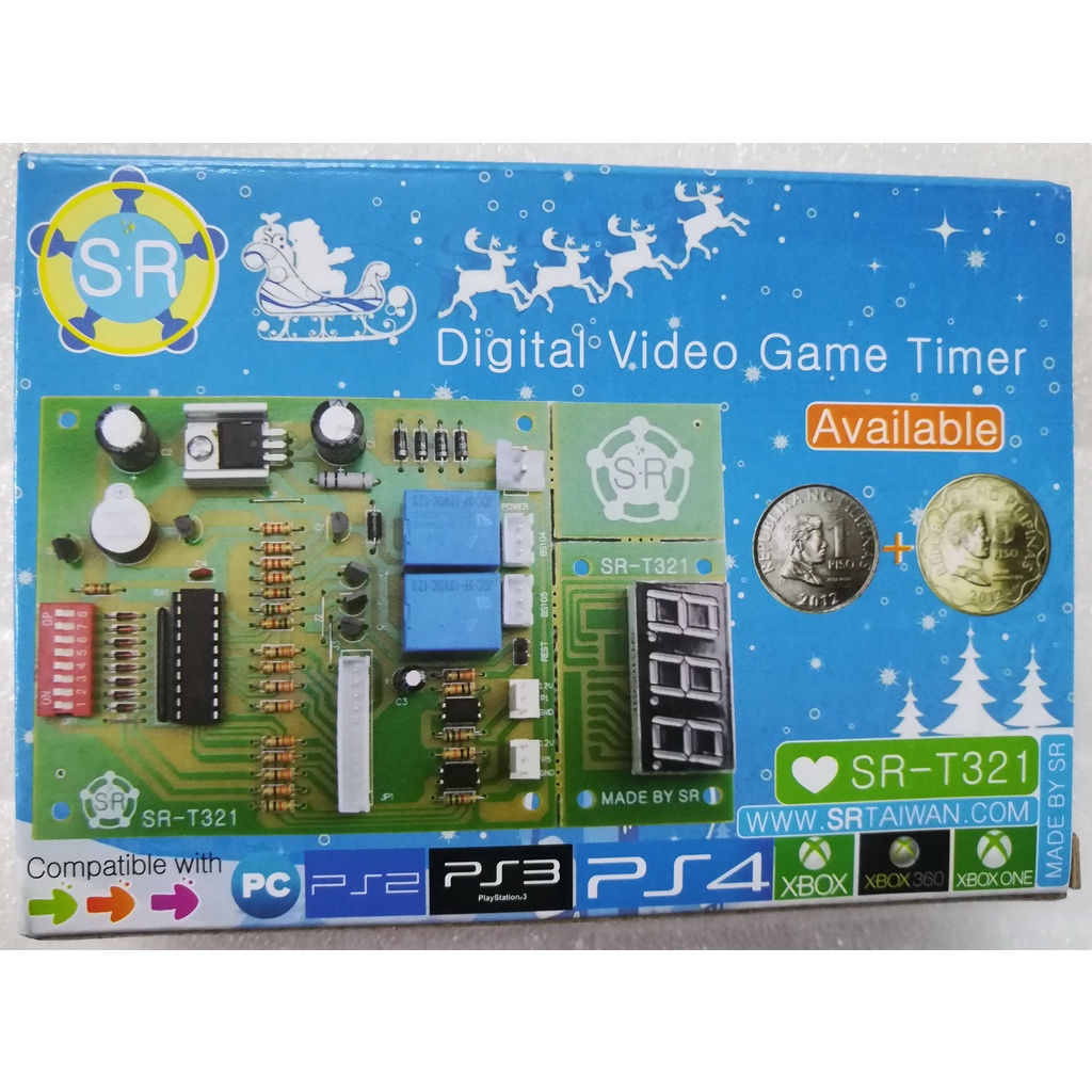 Timer SR brand Digital Video Game Timer SRT321 T321 T321