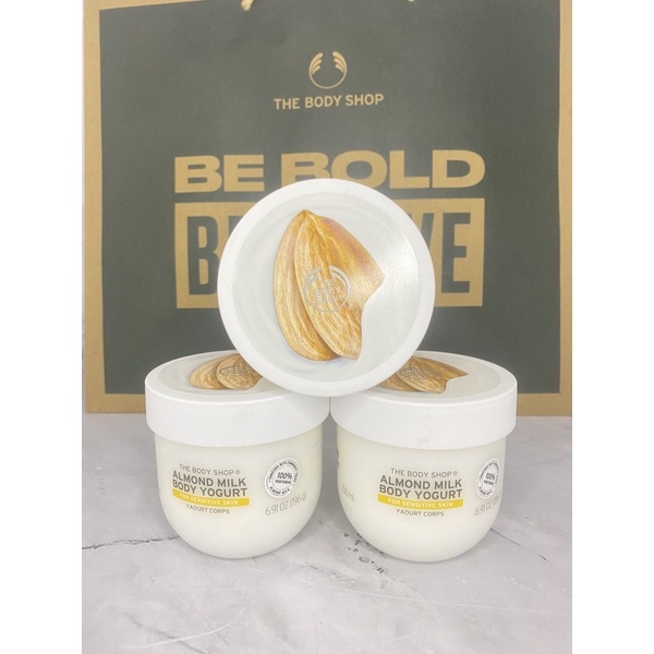 The Body Shop Almond Milk and Honey Body Yogurt 200ml Shopee