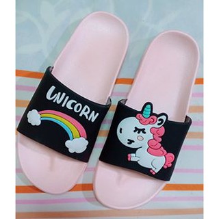 unicorn house slippers