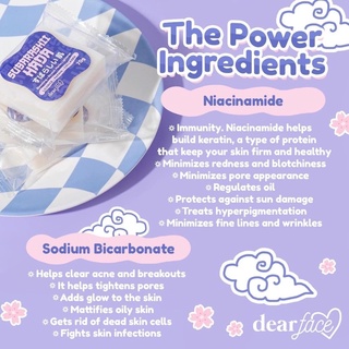 WITH FREEBIES: Dear Face Subarashii Hada Bleaching Soap #5