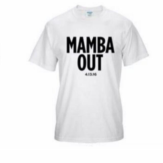 mamba out shirt