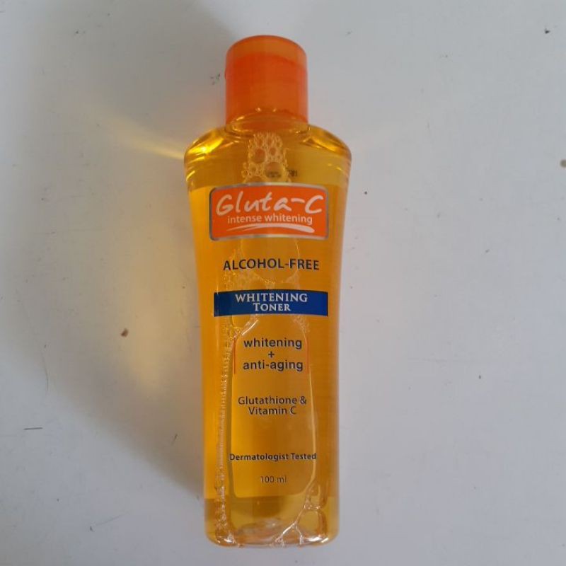 Gluta -c Whitening Toner 100ml Alcohol Free Shopee Philippines