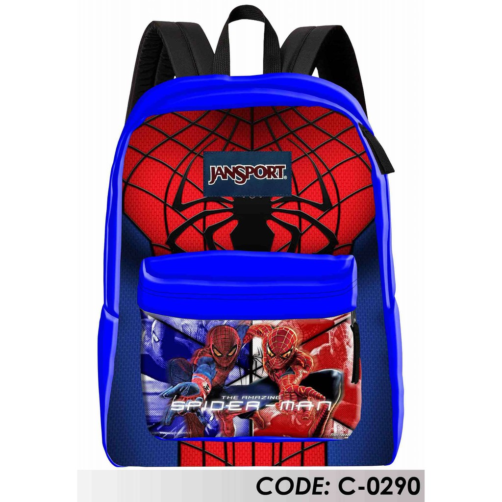 jansport backpack spiderman