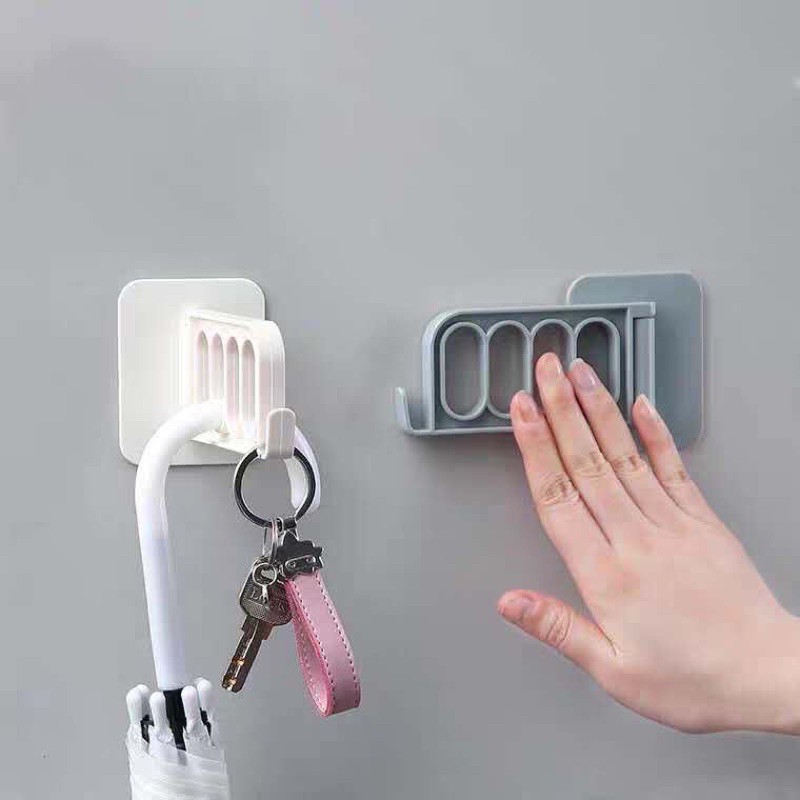 Hanger Hooks , Clothes Storage Rack, Multi Function Self Adhesive Wall Hanging Coat 7032